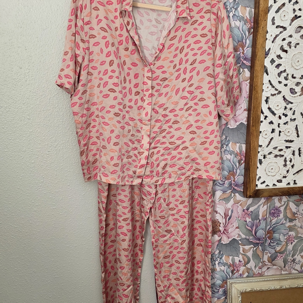 Johnny Was Amora Brooklyn Pajama Set Size Xl